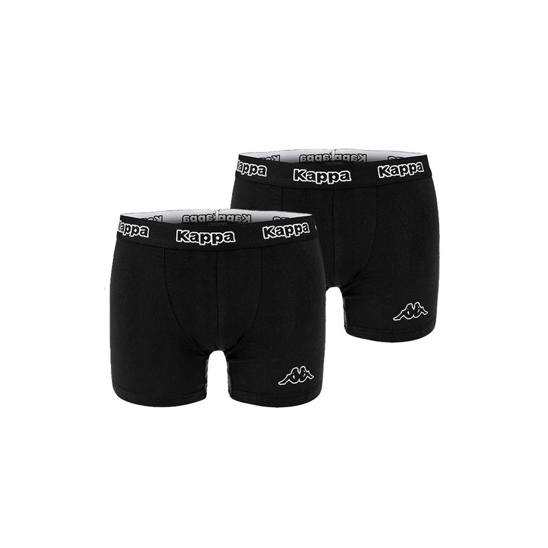 Buy 2 X Kappa Trunks Mens Black Boxers Underwear Trunk Boxer Shorts