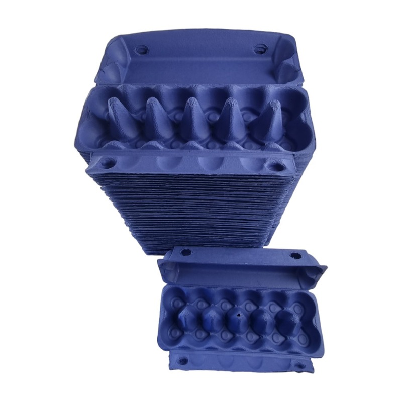 Buy 25 X Dark Blue Full Dozen Carton 12Egg Recyclable Egg Cartons MyDeal