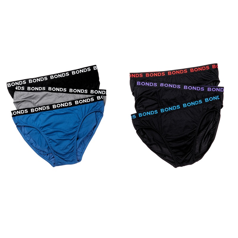 Buy 3 X Bonds Mens Hipster Briefs Plus Size Underwear 3Xl 4Xl 5Xl 6Xl