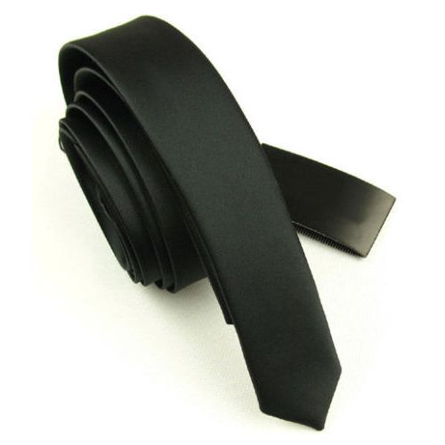 Skinny Black Tie