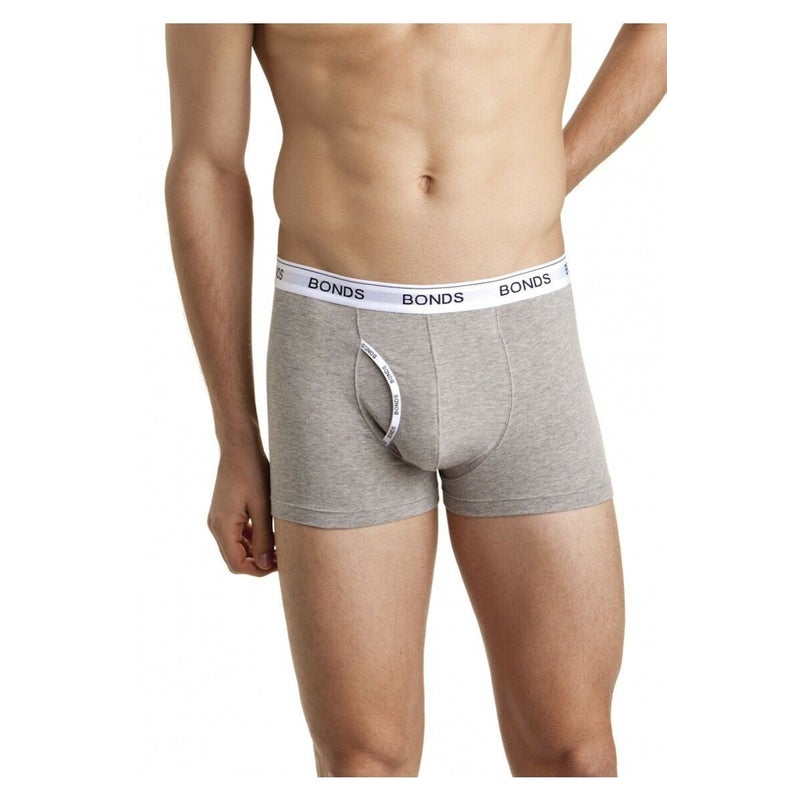 Buy Authentic Bonds Mens Guyfront Trunks Underwear Shorts Grey/White -  MyDeal