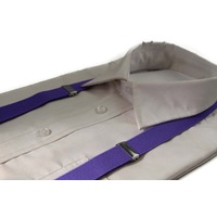 Boys Adjustable Light Purple 65Cms Suspenders