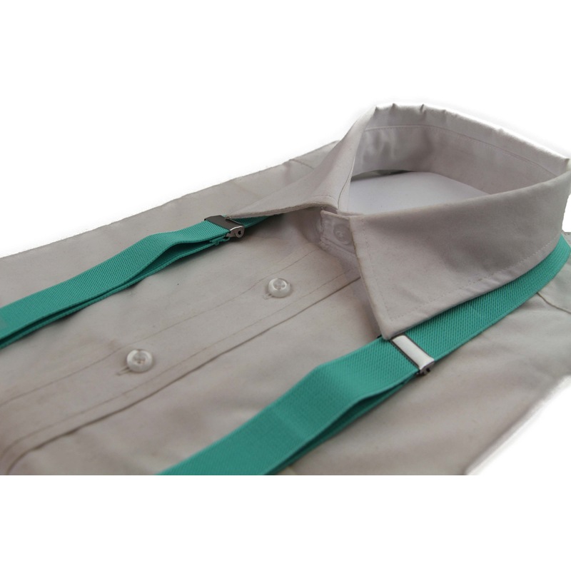 Buy Boys Adjustable Mint Green 65Cms Suspenders MyDeal