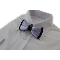 Boys Lavender Two Tone Layer Bow Tie