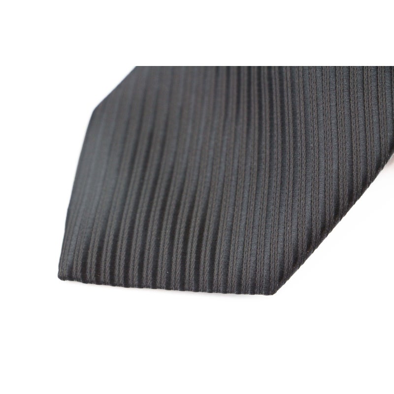 Buy Mens Black Striped 8Cm Patterned Neck Tie - MyDeal