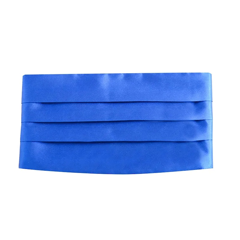 Buy Mens Blue Adjustable Cummerbund - MyDeal