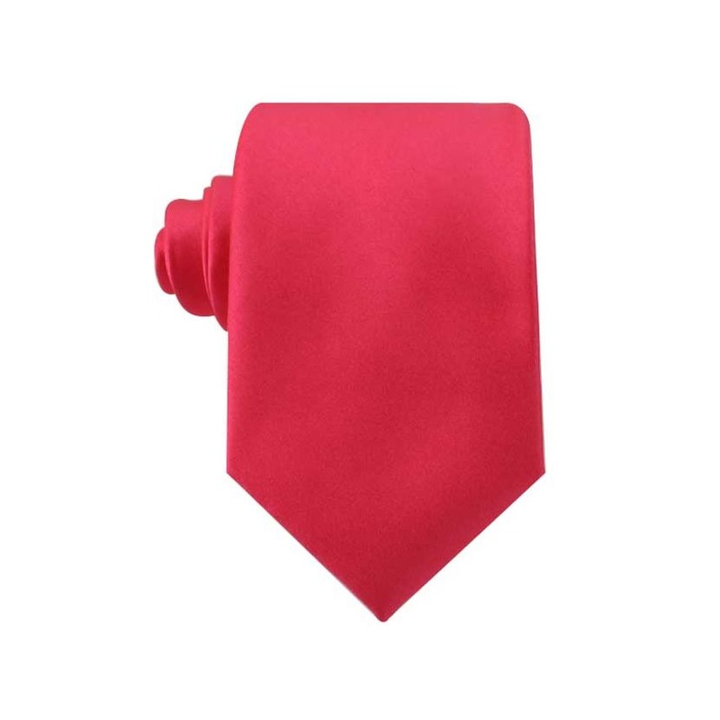 Buy Mens Hot Pink 8Cm Plain Extra Long Neck Tie MyDeal
