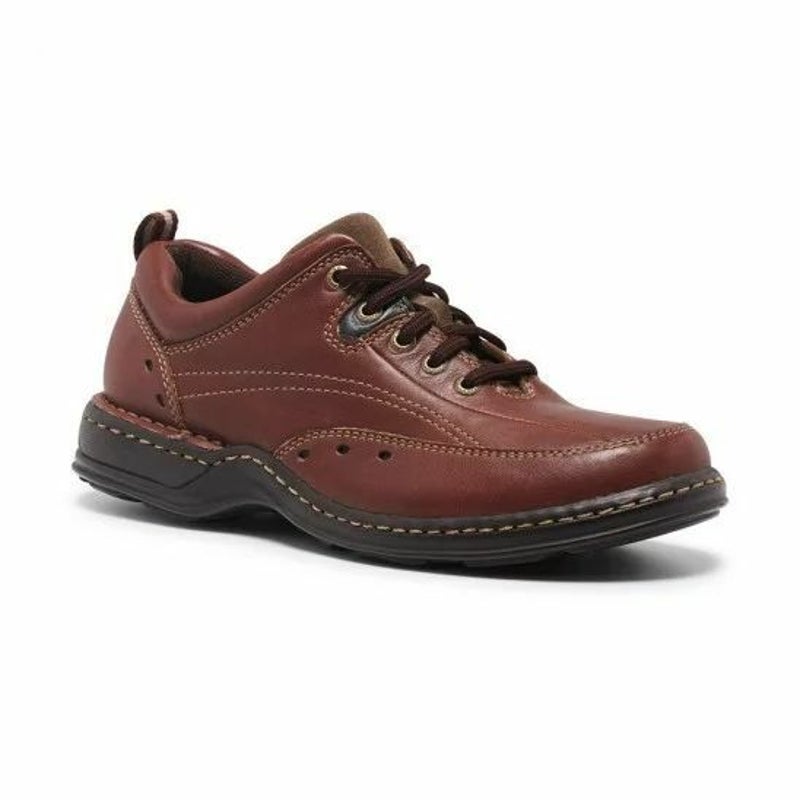 Buy Mens Hush Puppies Arcadia Redwood Leather Lace Up Formal Casual ...