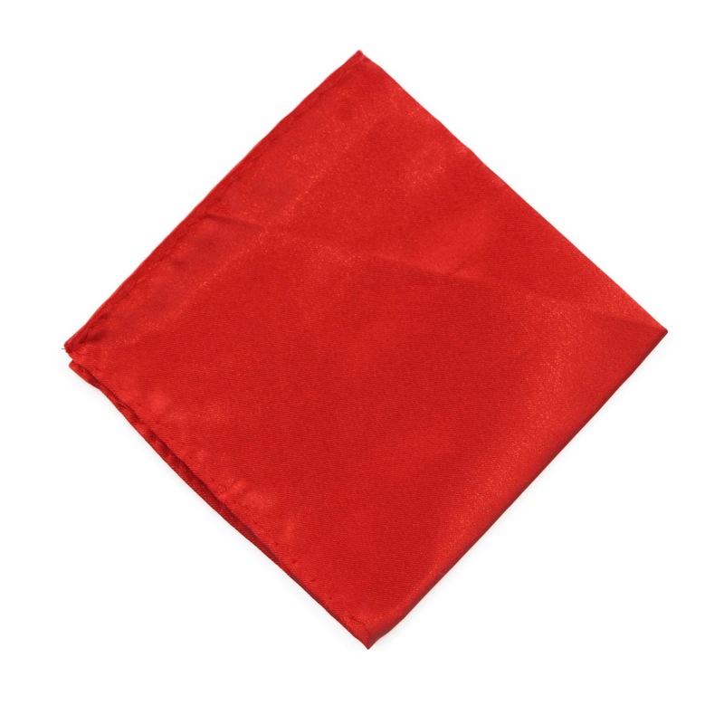 Buy Mens Red Orange Pocket Square MyDeal