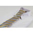 Buy Mens Yellow & Light Blue Striped Patterned 8Cm Neck Tie - MyDeal