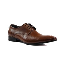 Mens Zasel Daniel Brown Leather Lace Up Shoes