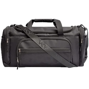 Unisex Vky Sports Gym Sport Travel Weekender Duffel Bag - Black