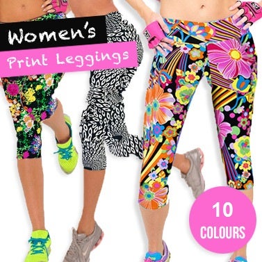 Women's Sports Capri Exercise Pants