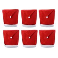 6 Piece Christmas Chair Cover Set