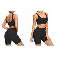 Women's Seamless Bra and Shorts Set