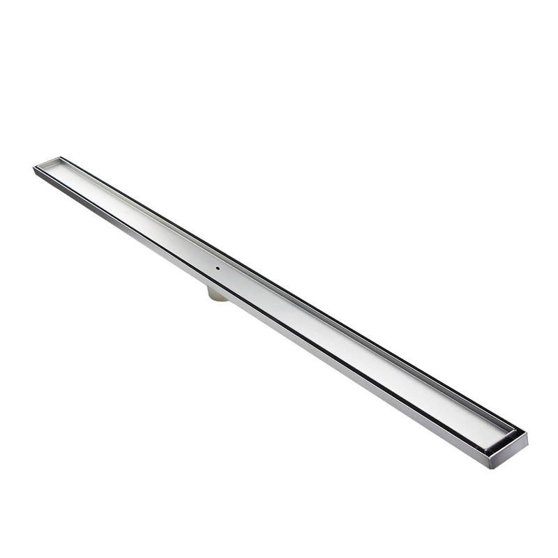 Buy 316 Stainless Steel 1800mm Long Tile Insert Floor Drain Shower ...