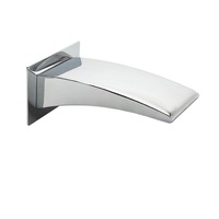 Square Wall Basin Mixer Tap Bathtub Bath Spout Vanity Faucet Waterfall Outlet