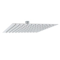 WELS 10" 250x250mm Large Thin Square Rainfall Shower Over Head 304 SUS Chrome