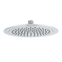 WELS 7.5L/min 9" 238mm Round ABS Plastic Bathroom Rainfall Shower Over Top Head