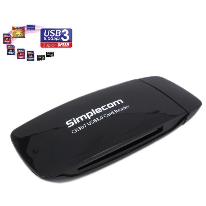 Simplecom CR307 4 Slot All In One Memory Card