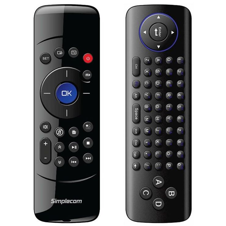 Rechargeable Wireless Media Remote Keyboard Mouse