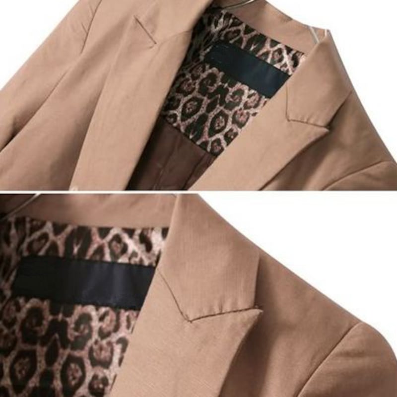 Buy Brown Linen Boyfriend Blazer MyDeal