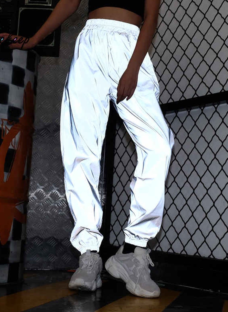 Reflective hip sales hop pants