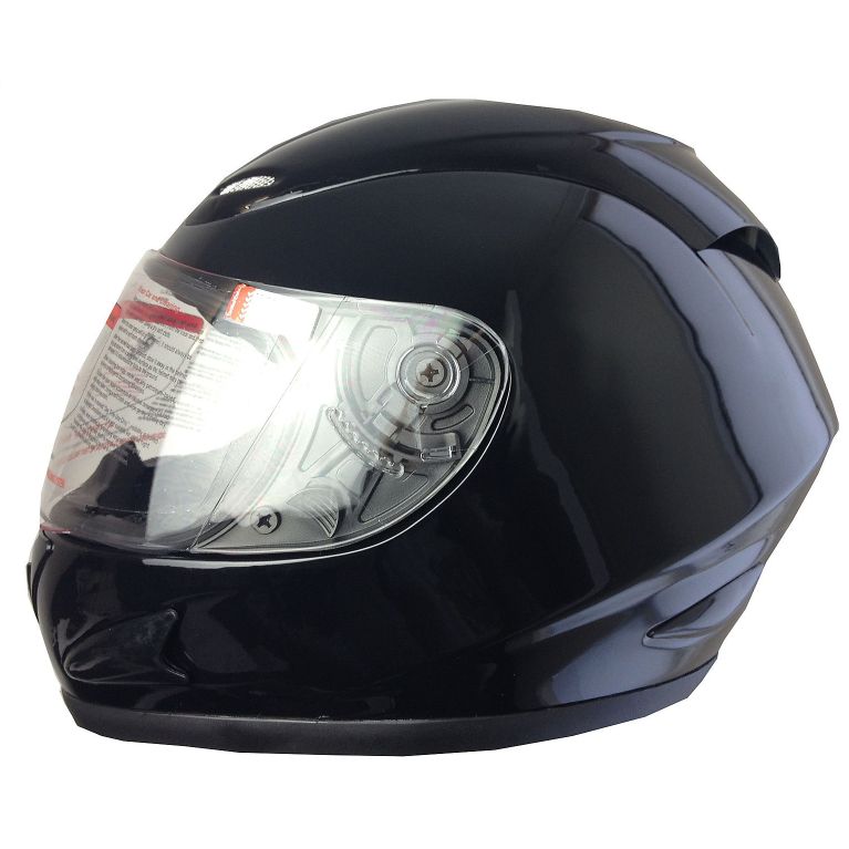 large visor motorcycle helmet