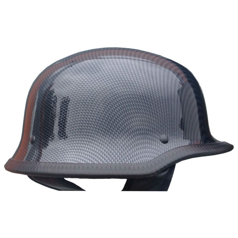 open face skull cap helmet