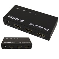 1 To 2 Hdmi Splitter Digital Amplifier Full Hd V1.3+ 1080P 1X2 (1 In / 2 Output)