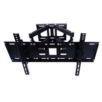 TODO 32 - 70 inch TV Wall Mount Bracket Dual Arm W/ 30 Tilt 120 Swivel Vesa Compliant