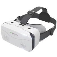 TODO 3D VR Box Glasses Virtual Reality Headset 4.7"- 7.2" Phone VR Headset - White