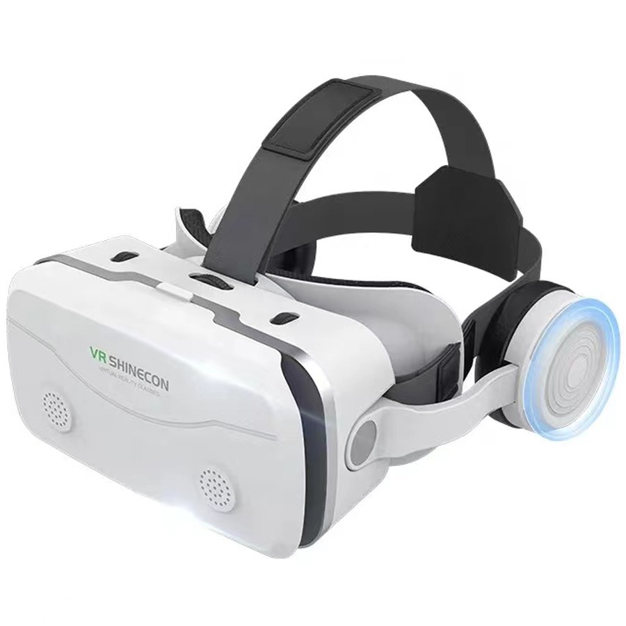 TODO 3D VR Box Glasses Virtual Reality Headset Headphone 3.5mm Jack 4.7"- 7.2" Phone Compatible