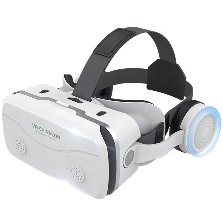 TODO 3D VR Box Glasses Virtual Reality Headset Headphone 3.5mm Jack 4.7"- 7.2" Phone Compatible