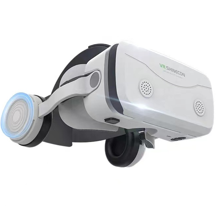 TODO 3D VR Box Glasses Virtual Reality Headset Headphone 3.5mm Jack 4.7"- 7.2" Phone Compatible