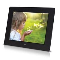 7" Digital Photo Frame Multimedia Player Usb Card Reader Jpeg Mp3 Avi Black