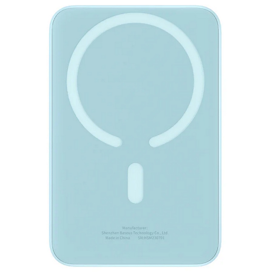 Baseus Magnetic Mini Air Wireless Fast Charge Power Bank 6000mAh 20W - Galaxy Blue