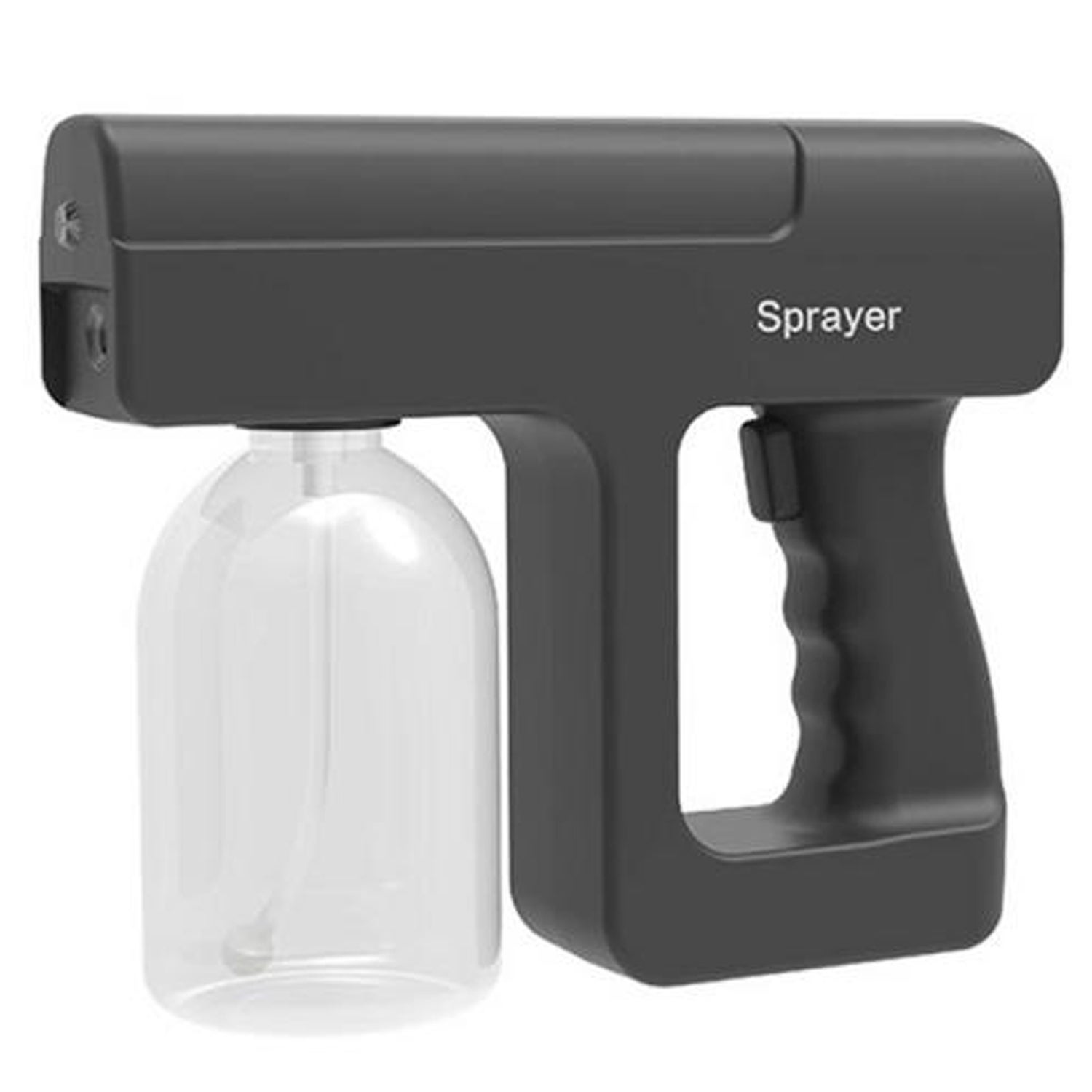 TODO Blue Light Nano Spray Disinfection Gun Air Purifier Sterilizer Portable Rechargeable 300ml - Black