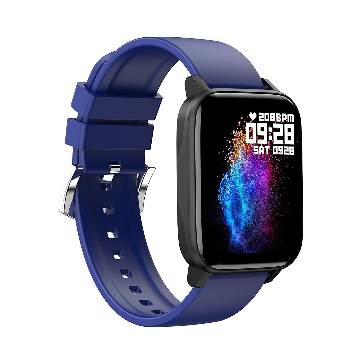 TODO Bluetooth Smart Watch 1.69" TFT Monitor Heart Rate Blood Pressure Blue Australia