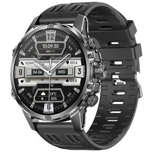 Bluetooth Smart Watch 1.75 Touch Screen Call Heart Rate BT 5.3 Black