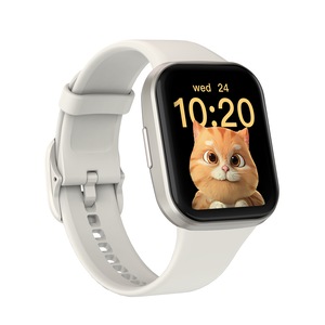 Bluetooth Smart Watch 1.83" Touch Screen Heart Rate BT 5.3 - Silver
