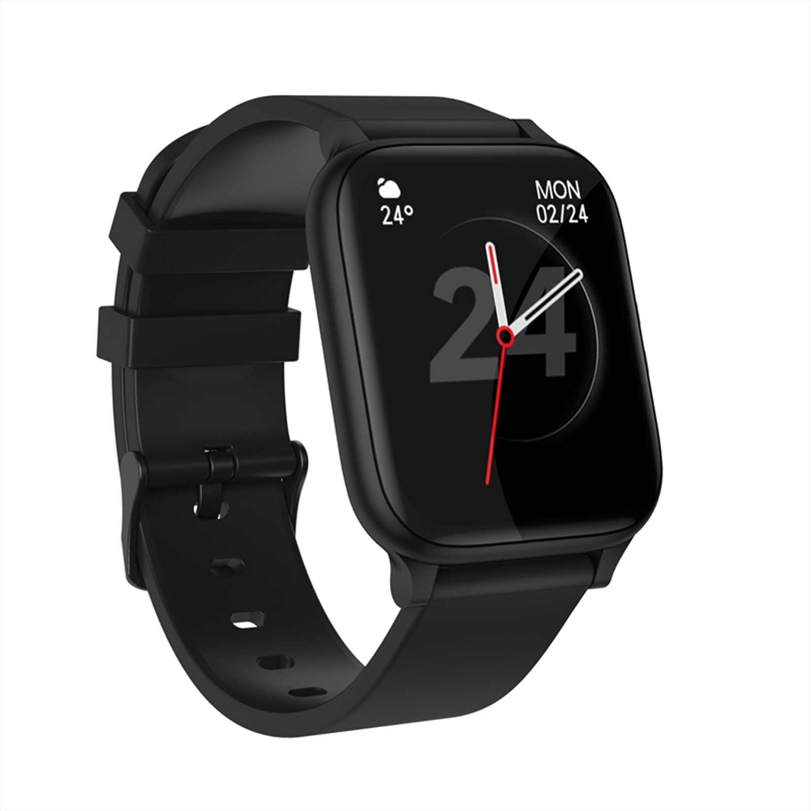 TODO Bluetooth Smart Watch Monitor Heart Rate Blood Pressure 1.7″ TFT Black Australia