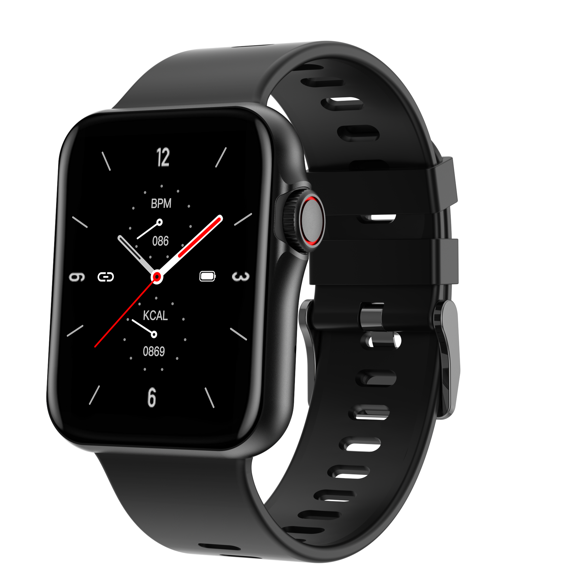 TODO Bluetooth Smart Watch Monitor Heart Rate BPM Blood Pressure Oxygen Black Australia