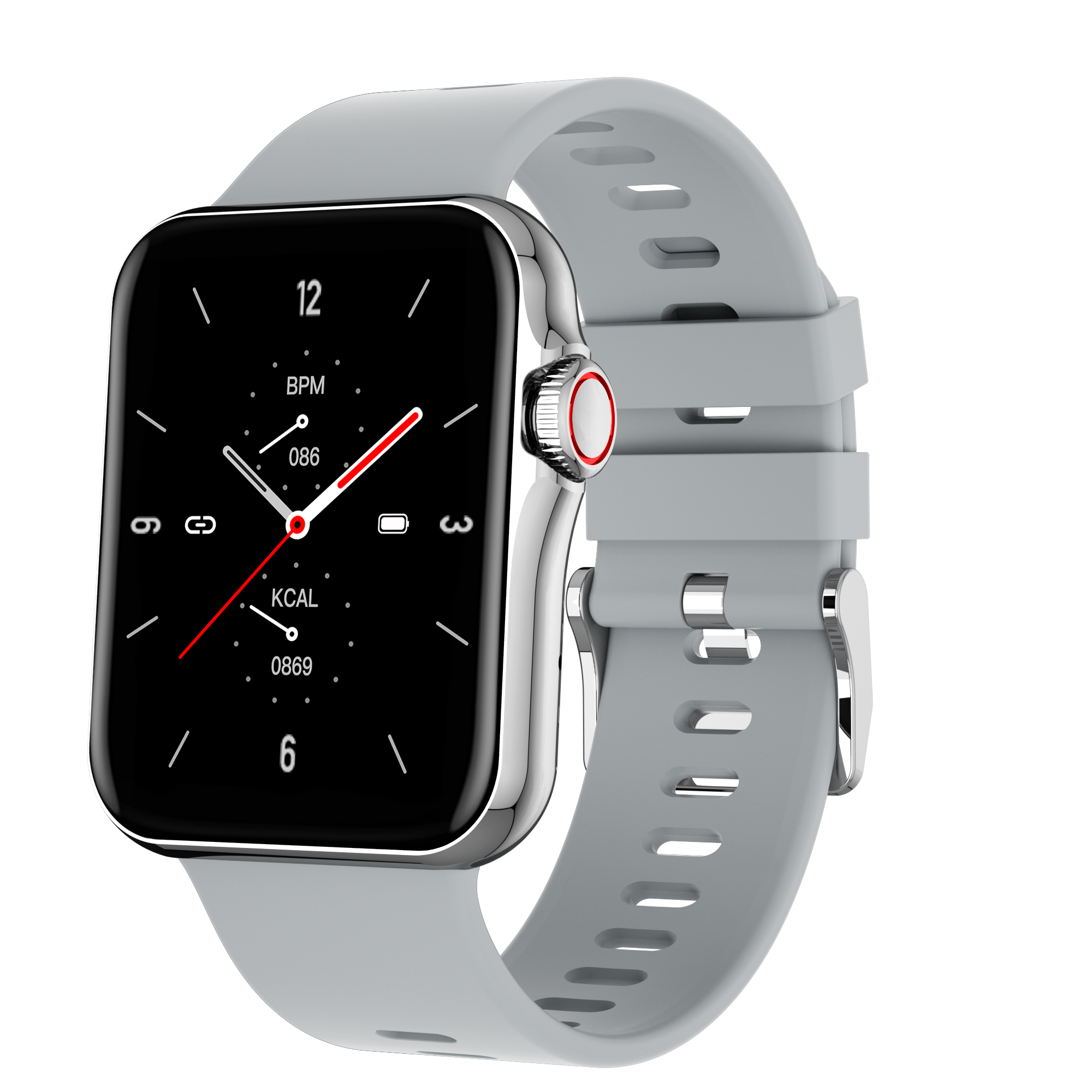 TODO Bluetooth Smart Watch Monitor Heart Rate BPM Blood Pressure Oxygen Grey Australia
