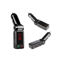 TODO Bluetooth V2.0 Fm Transmitter Handsfree Dual Usb Charger 5V/2A Bc06C
