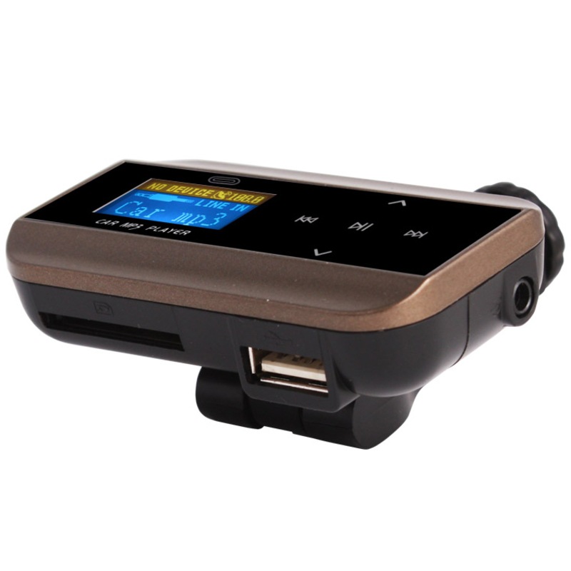 Buy Car Mp3 Fm Transmitter Music Player Lcd Display Usb Sd Playback Aux