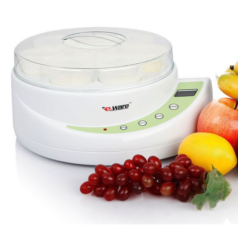 Buy Eware 8 Cup Electric Yogurt Maker Digital Lcd Temp Timer 150Ml Cup