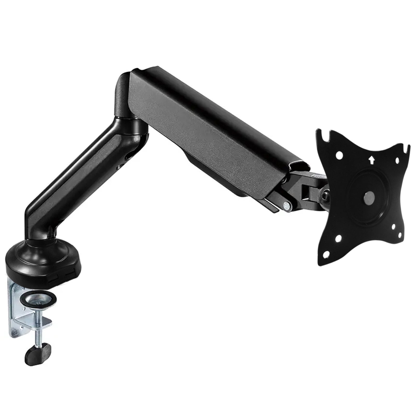 TODO Gas Spring Monitor Mount Desk Clamp Stand Bracket VESA 75-100mm up to 27 inch