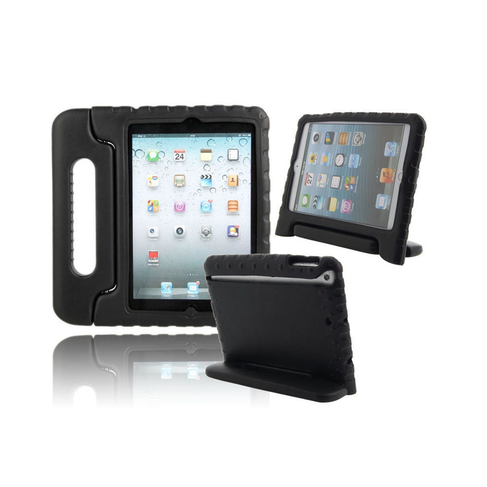 Kids Ipad Shockproof Case Eva Rubber Ipad Air 2 Pro 9.7" Apple Skin Black