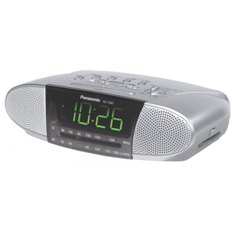 Buy Panasonic Stereo Alarm Clock Radio Dual Alarm Rc7290 MyDeal